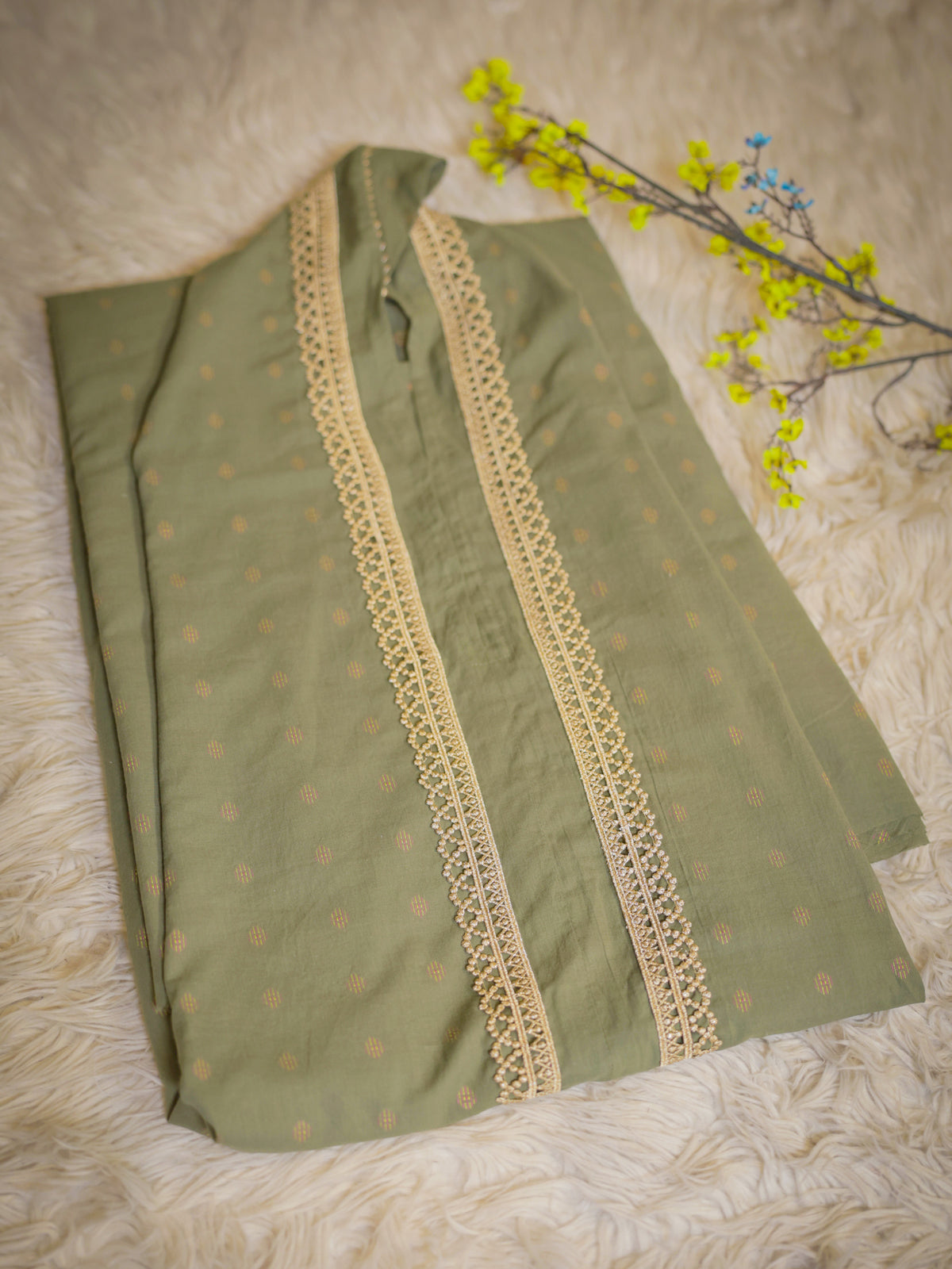 Green Namaz Chadar