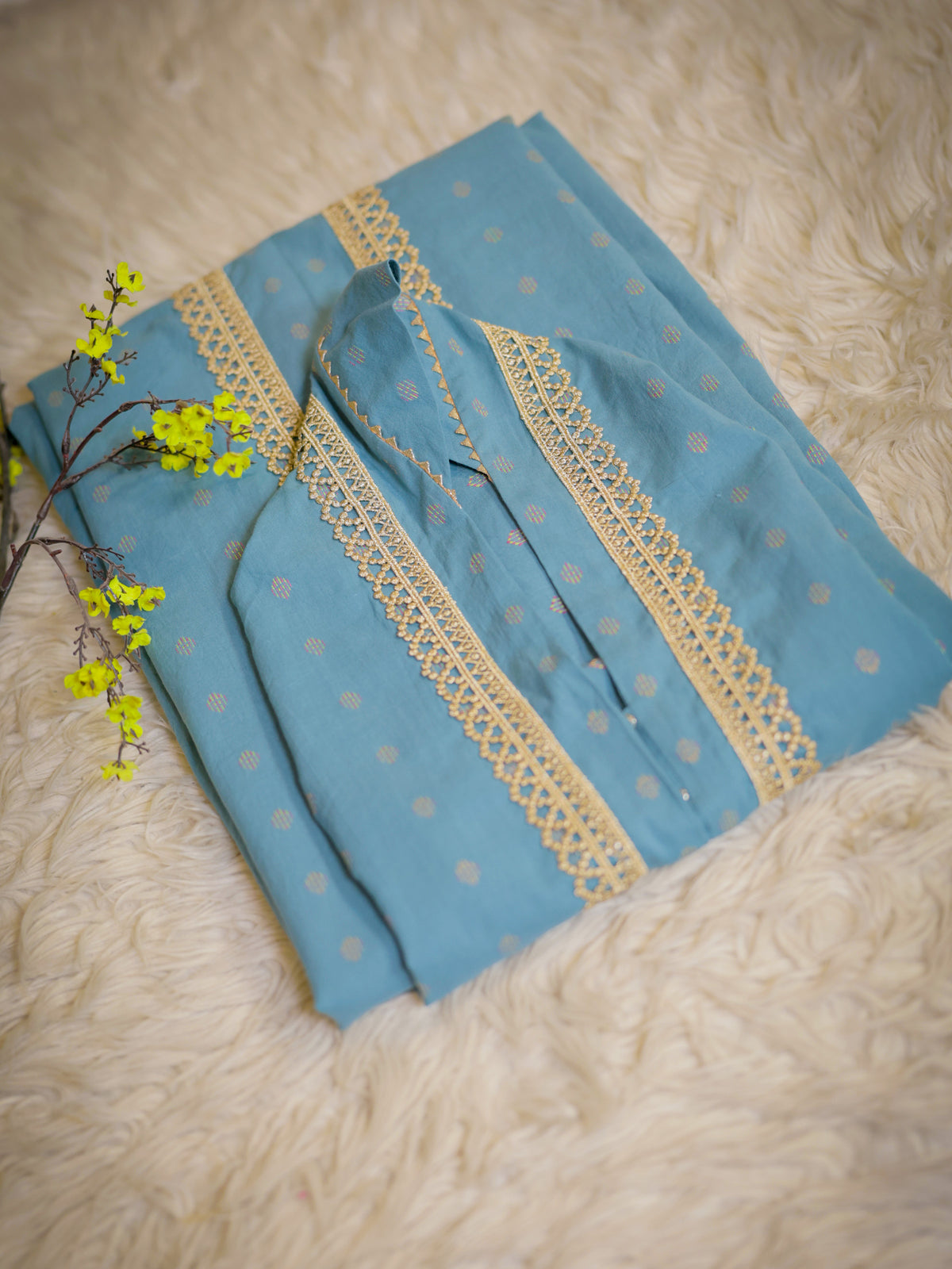 Light Blue Namaz Chadar