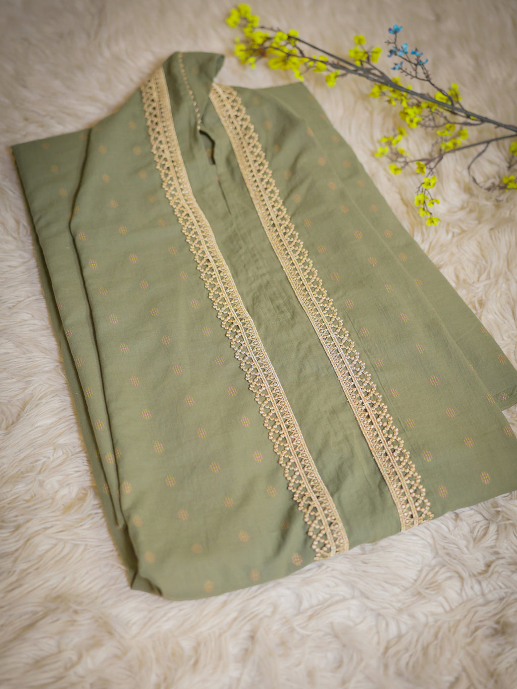 Green Namaz Chadar