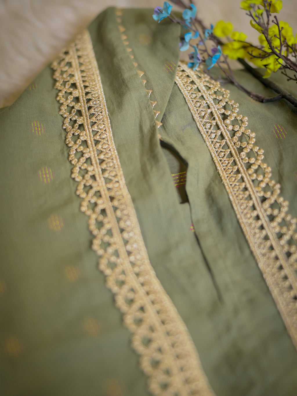 Green Namaz Chadar