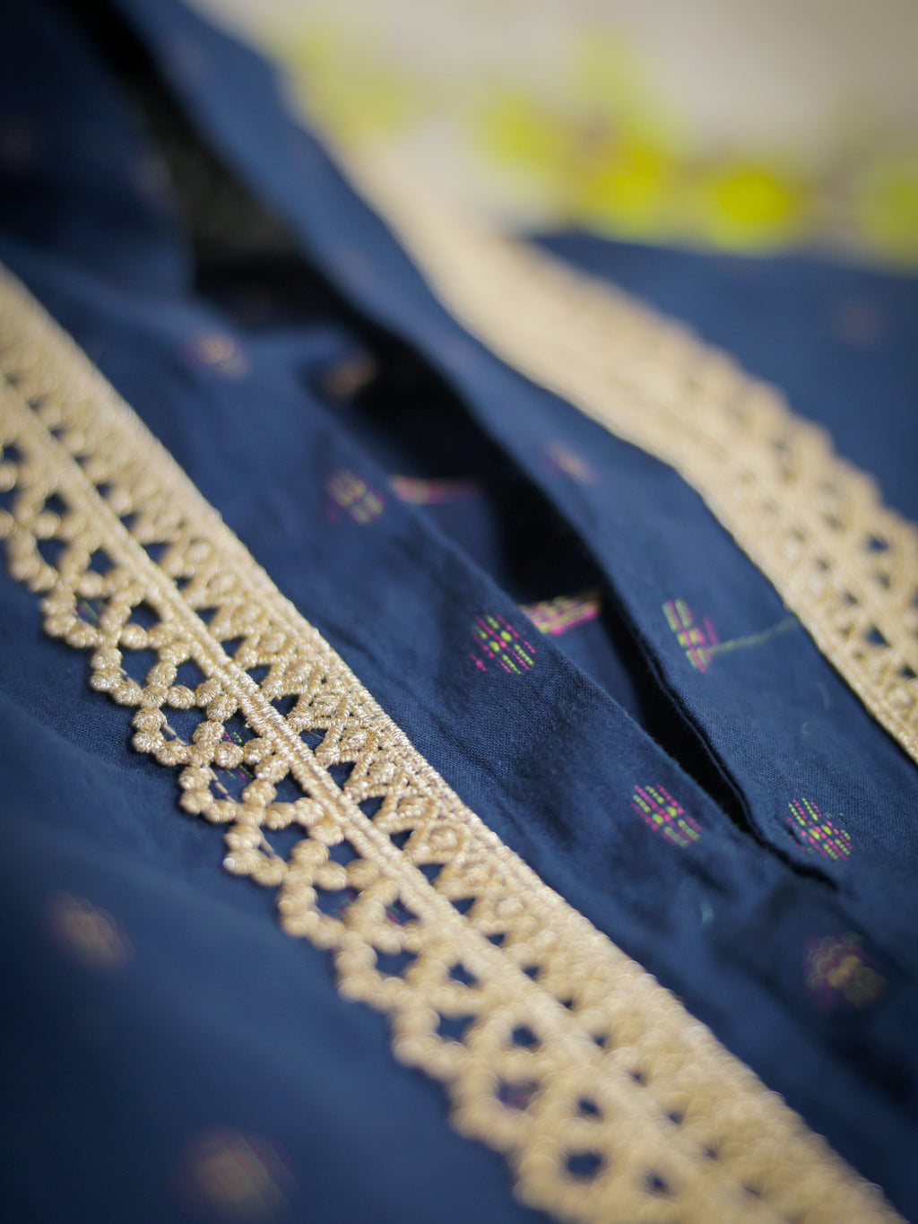 Dark Blue Namaz  Chadar
