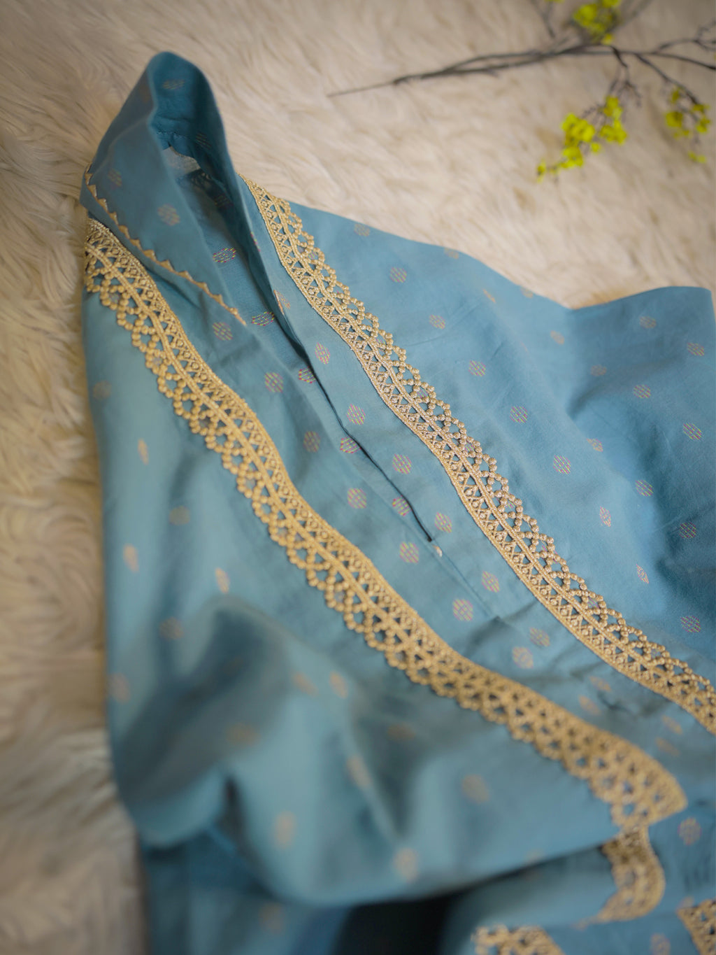 Light Blue Namaz Chadar